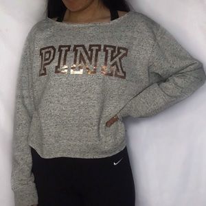 VS PINK crisscross back sweater